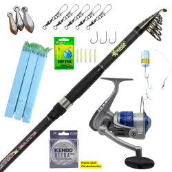 Her Şey Dahil 4.20 Olta Kamış Seti (Captain Matrix Elite 4.20 Kamış - Kendo Sea Power 6000 Olta Makinesi)
